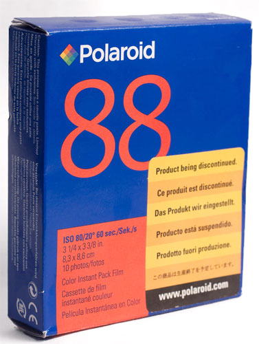 Polaroid 88 Polacolor Instant Pack Film 8 Color Photos Sealed In Original Box 